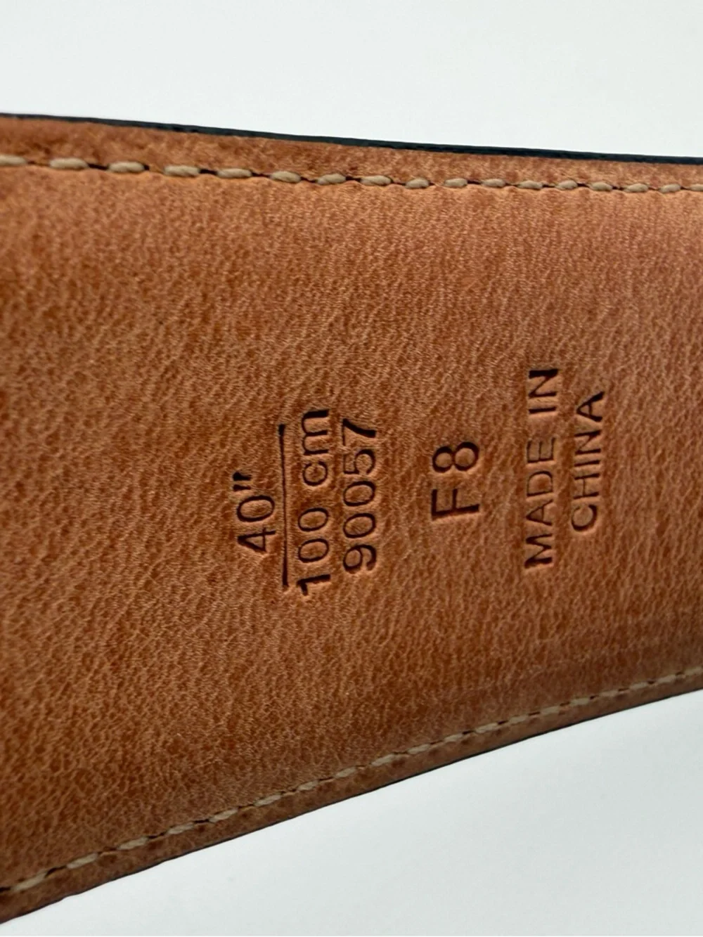 Men’s Coach Harness Buckle Belt Sz 40 - Picture 6 of 8